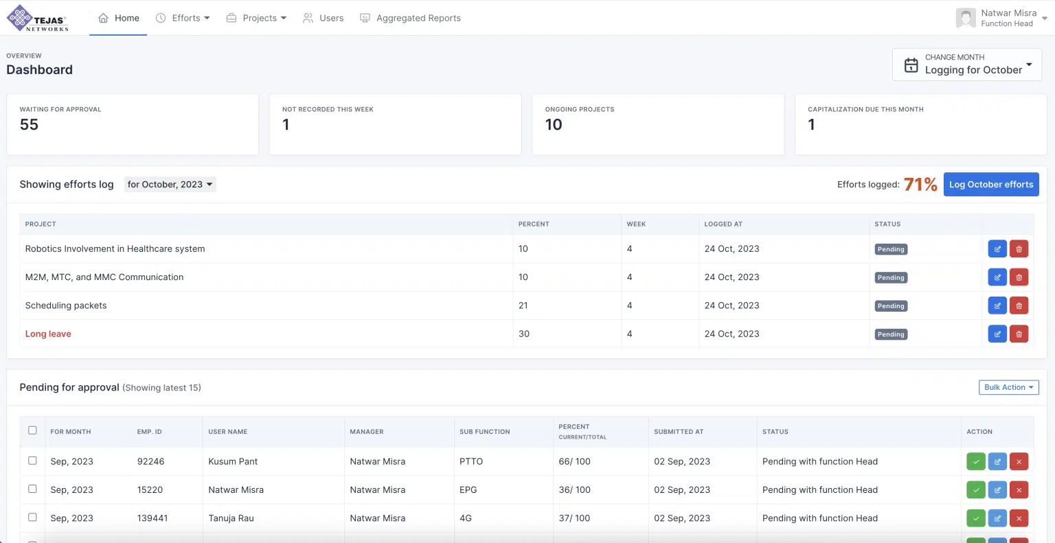 effort-management-tool
