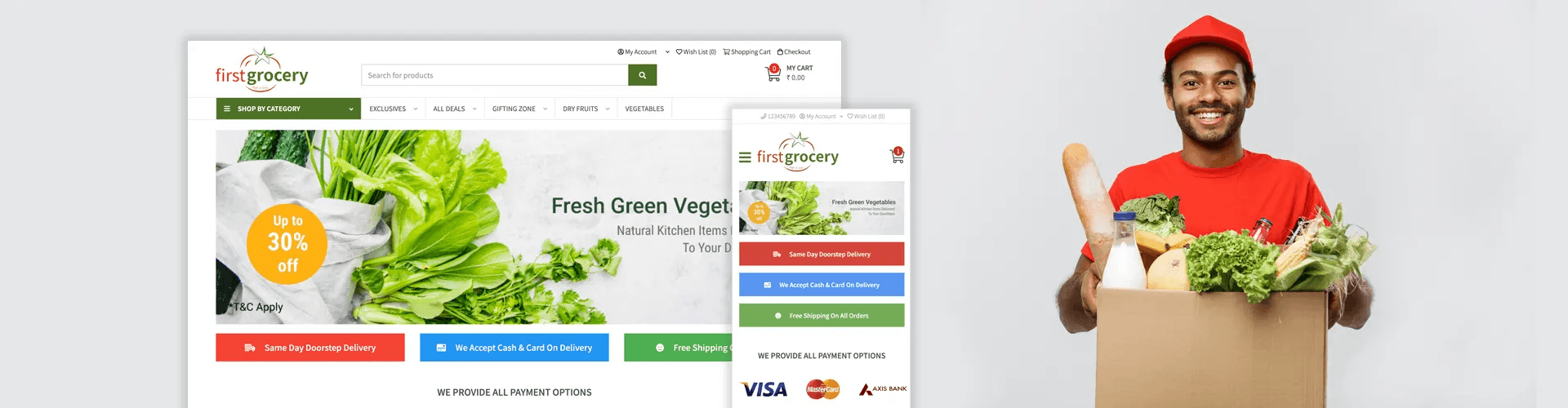 firstgrocery-ecommerce-website-development